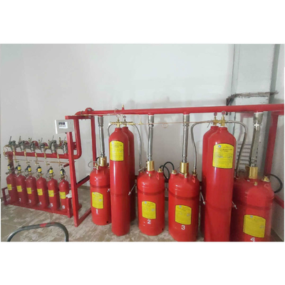 jakość  Galvanized Steel FM200 Fire Suppression System Fire Extinguisher 120L Capacity fabryka