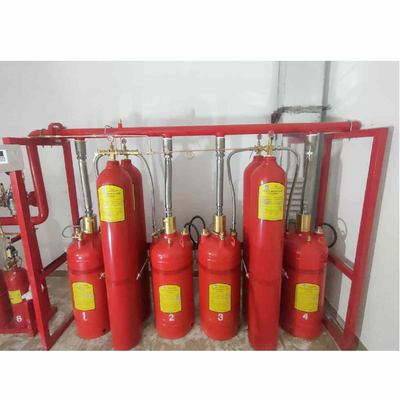 Galwanizowana stal FM200 System tłumienia pożaru Zgaszacz ognia 120L Pojemność