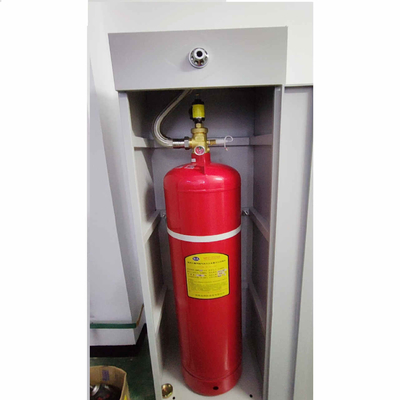 Czerwony FM200 System przeciwpożarowy dla szaf dla poziomu ochrony przeciwpożarowej A B C Ogniska Maksymalna szybkość napełniania 0,95 kg/l