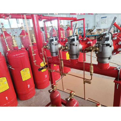 Hfc227ea System przeciwpożarowy Cylinder 4.2mpa / 5.6mpa Opcjonalne zarządzanie strefami