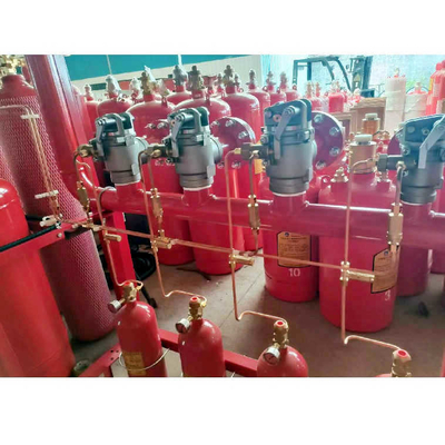 Sprzęt przeciwpożarowy z heptafluoropropanu FM200 System sieci rur