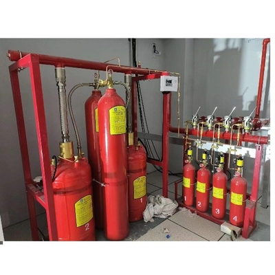 Czystość 99,99% FM200 System sieci rurowej klasy A, stopień ochrony przeciwpożarowej DC24V