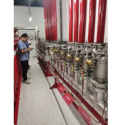 IG100 System tłumienia pożaru gazem obojętnym Cylinder 70L - 90L System gaśniczy