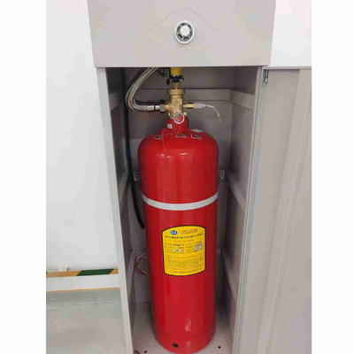Czerwony Hfc-227ea FM200 System szafki 120L System tłumienia gazu ze stali