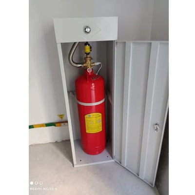 120L FM200 HFC227ea Czerwony cylinder gazowy gaśnik 2,5 MPa