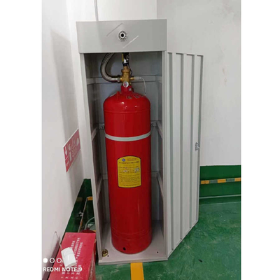 120L FM200 Agent Cabinet Extinguisher Jednosylindrowy system gaśniczy