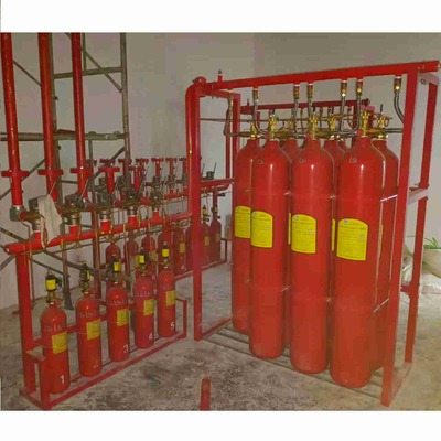 80L 15MPa Automatyczny system alarmowy przeciwpożarowy IG541 Zamknięty system gaśniczy