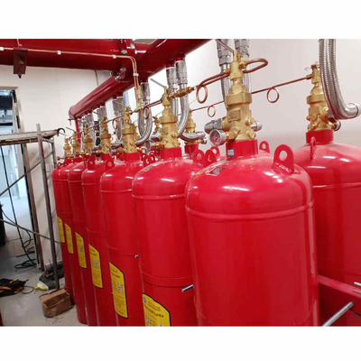 70L 90L 120L 150L Cylinder FM200 w pomieszczeniach wewnętrznych Cylindry tłumiące gaz o mocy 2,5 Mpa