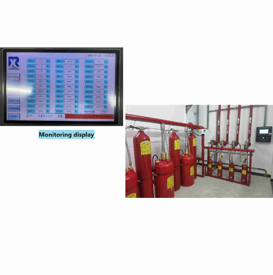 FM200 Szybka reakcja HFC 227ea System gaśniczy zdalny monitoring połączenia