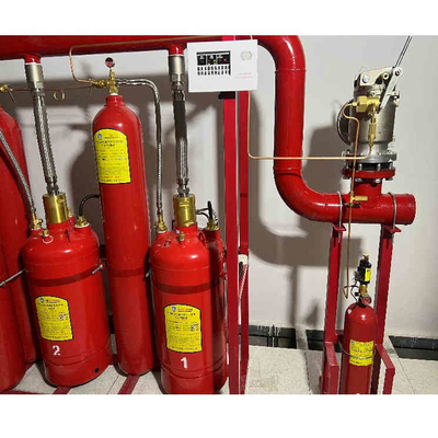 4.2MPa Czerwony FM200 Automatyczny gazowy system gaśniczy bezbarwny