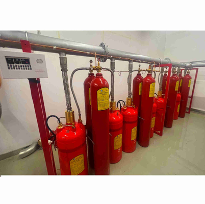 4.2MPa Czerwony FM200 Automatyczny gazowy system gaśniczy bezbarwny