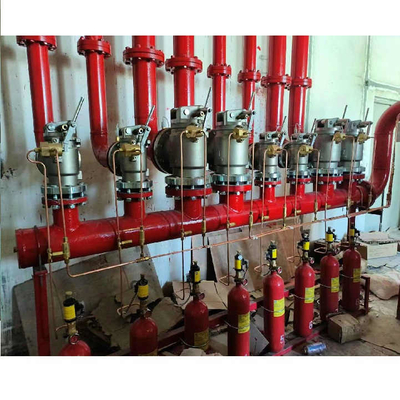 5.6Mpa 120L Typ FM200 System tłumienia gazu Heptafluoropropan
